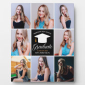 2025 Abschluss Hochrangiges Portraitfoto Collage C Fotoplatte (Vorderseite)