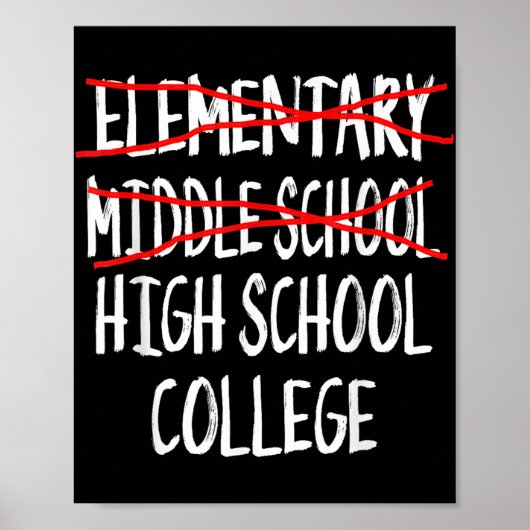2025 Abschluss Junior High School G Poster (Vorne)