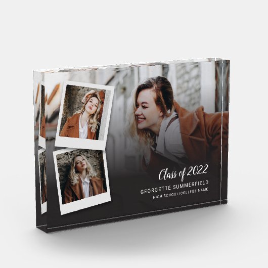 2025 Abschluss Keepake Grad Script Fotoblock (Links)