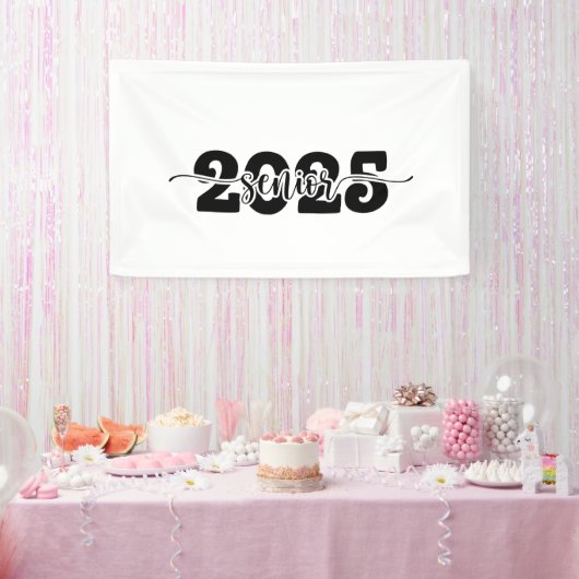 2025 Abschluss-Klasse 2025 Banner (Party)