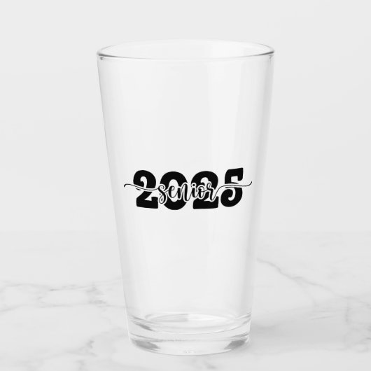 2025 Abschluss-Klasse 2025 Glas (Vorderseite)