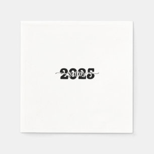 2025 Abschluss-Klasse 2025 Serviette