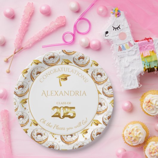 2025 Abschluss-Papierplatte Pappteller (Party)