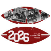 2025 Abschluss Senior 4 Foto Red Football (Paneele)