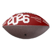 2025 Abschluss Senior 4 Foto Red Football (Gedreht 270)