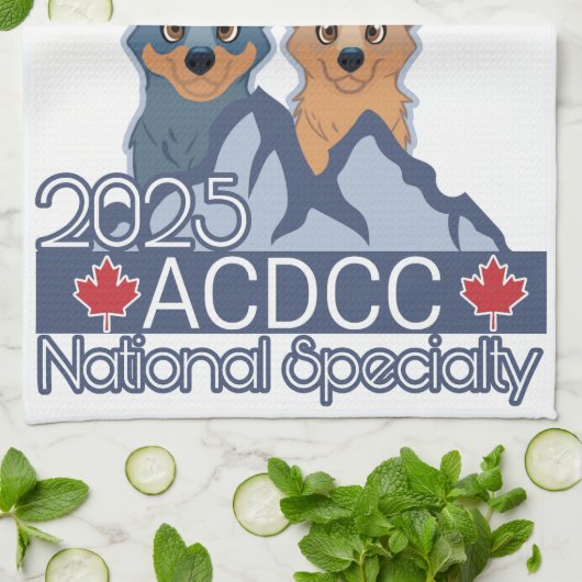 2025 ACDCC-Staatsangehörige Geschirrtuch (Gefaltet)