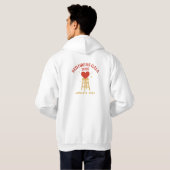 2025 Alpha Phi Red Dress Gala Hoodie (Schwarz voll)