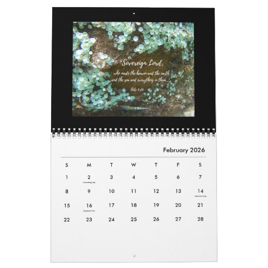 2025 Alte Gewässer: Eine biblische Reise Ch. 1 Kalender (Feb 2026)