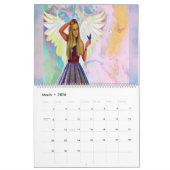 2025 Angel Art Fantasy Guardian Angels von McAdams Kalender (Mär 2026)
