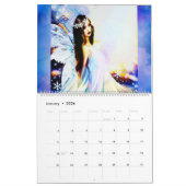 2025 Angel Art Fantasy Guardian Angels von McAdams Kalender (Jan 2026)