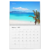 2025 Anguilla Beaches Calendar Kalender (Feb 2027)