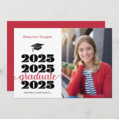 2025 Ankündigung des Fotos "Christlicher Roter Abs (Vorne/Hinten)