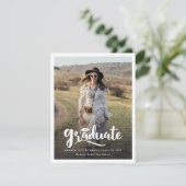 2025 Ankündigung von Abschluss Foto (Stehend Vorderseite)