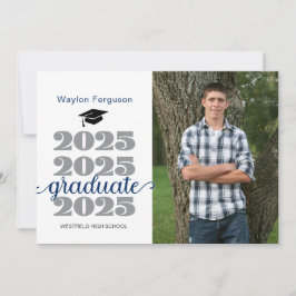 2025 Ankündigung von Christlich Blue Abschluss Fot