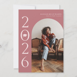 2025 Ankündigung von Dusty Rose Arch Abschluss