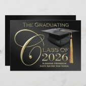 2025 Ankündigung zum klassischen Black & Gold Absc (Vorne/Hinten)