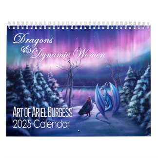 2025 Art of Ariel Burgess Calendar Kalender