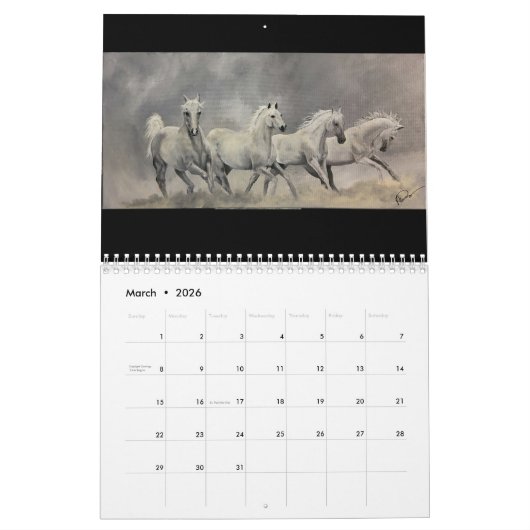 2025 Artwork von Manuela Davis Kalender (Mär 2026)