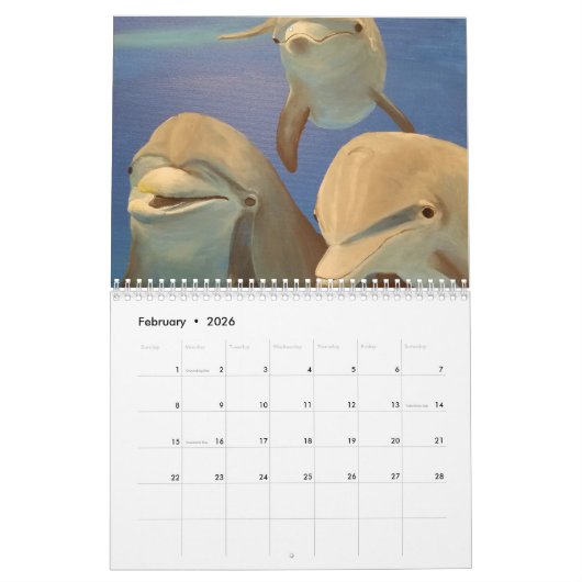 2025 Artwork von Manuela Davis Kalender (Feb 2026)