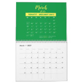 2025 Äthiopischer Mauerkalender Kalender (Mär 2027)