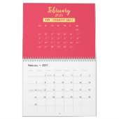 2025 Äthiopischer und Gregorianischer Kalender Lan (Feb 2027)