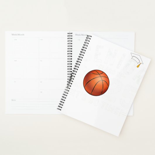 2025 Basketball-Spieler -Klasse 2025- Abschluss Planer (Anzeige)