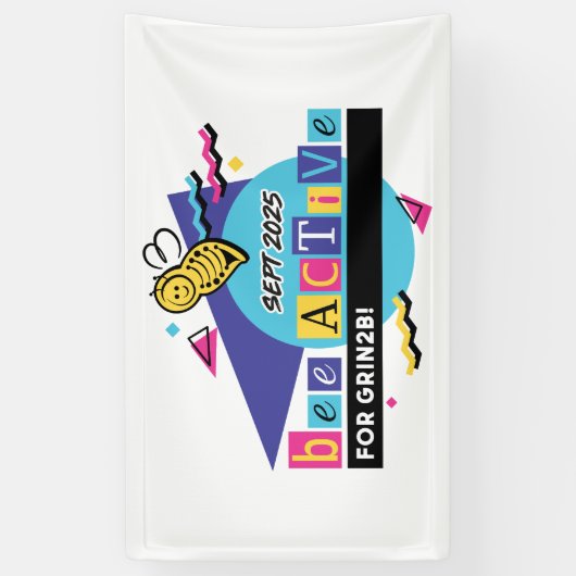 2025 Bee Active for GRIN2B banner (Vertikal)