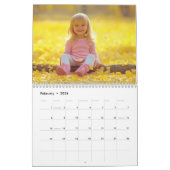 2025 Benutzerdefinierter Foto Bearbeitbarer Text Kalender (Feb 2026)