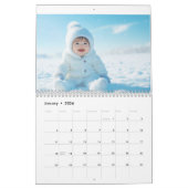 2025 Benutzerdefinierter Foto Bearbeitbarer Text Kalender (Jan 2026)
