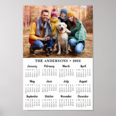 2025 Benutzerdefiniertes Foto Einfach Moderner 12- Poster (Vorne)