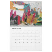 2025 Bereiche von Blume durch Betty Frank Kalender (Feb 2026)