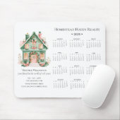 2025 Bezaubernder Kalender des Real Anwesens Mousepad (Mit Mouse)