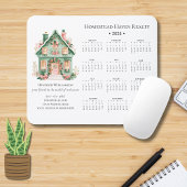 2025 Bezaubernder Kalender des Real Anwesens Mousepad