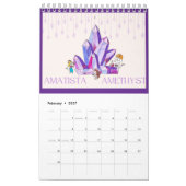 2025 BirthStone Calendario Kalender (Feb 2027)