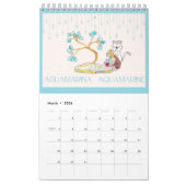 2025 BirthStone Calendario Kalender (Mär 2026)