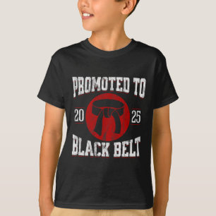2025 Black Belt Errungenschaft Tang Soo Do Karate T-Shirt