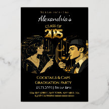 2025 Black Gold Cocktail & Caps Abschlussfeier