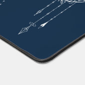 2025 Blue Moon Calendar Schreibtischunterlage (Ecke)