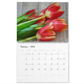 2025 Blume Naher Wall-Kalender Kalender (Feb 2026)