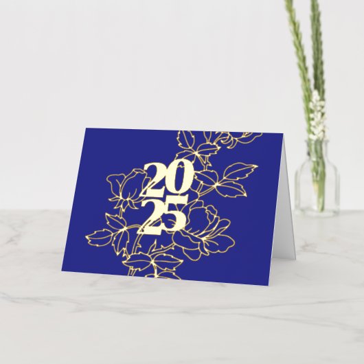 2025 Blumendesign Deep Blue Falded Foil Card (Blume)
