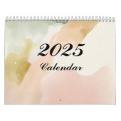 2025 Boho Anpassbar 12-monatiger Foto-Kalender Kalender (Titelbild)