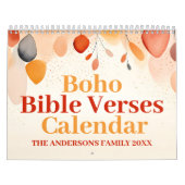2025 Boho Christliche Bibelversen mit Inspiration Kalender (Titelbild)