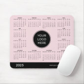 2025 Business Calendar Mouse Pad Mousepad (Mit Mouse)