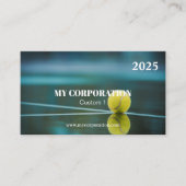 2025 Business-Sport-Pocket-Kalender Visitenkarte (Vorderseite)