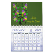2025 Calendar Cat Kitten Irish Kalender (Feb 2027)