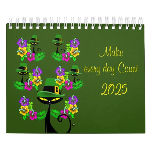 2025 Calendar Cat Kitten Irish Kalender (Titelbild)