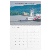 2025 Calendar Kirby ATB Tugs am Hudson River Kalender (Mär 2026)