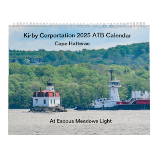 2025 Calendar Kirby ATB Tugs am Hudson River Kalender
