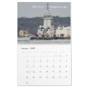 2025 Calendar Kirby ATB Tugs am Hudson River Kalender (Jan 2027)