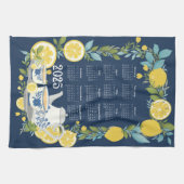 2025 Calendar Lemon Garden Geschirrtuch (Horizontal)